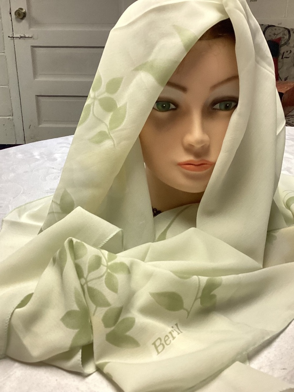 Scarf by designer “BERIL. COLORS ARE FABULOUS
